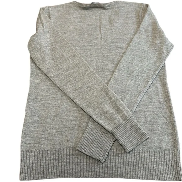 Ralph Lauren Sport 100% Merino Wool Gray Sweater Size Large - Picture 2 of 5